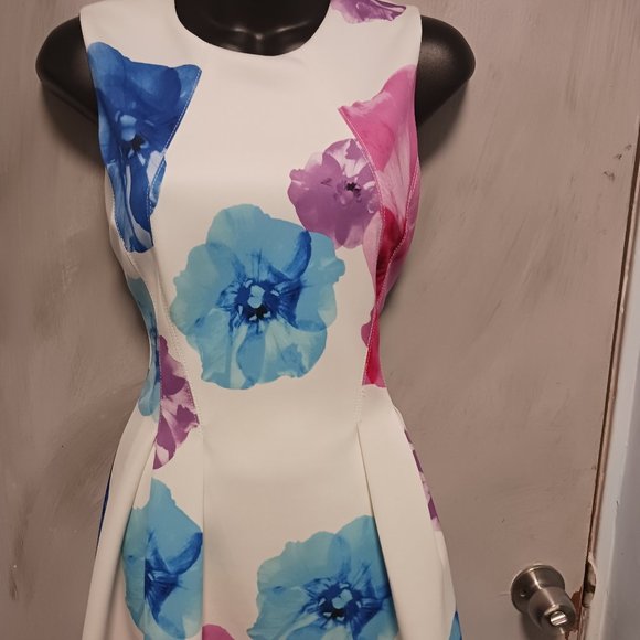 Calvin Klein Dresses & Skirts - Calvin Klein Fit&Flair Dress sz 4